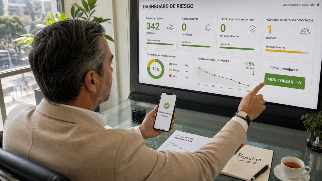 Empresario descubre demanda mercantil activa y sanción SAT con cuentas bloqueadas detrás de un historial de pagos puntual de 24 meses en crédito B2B México