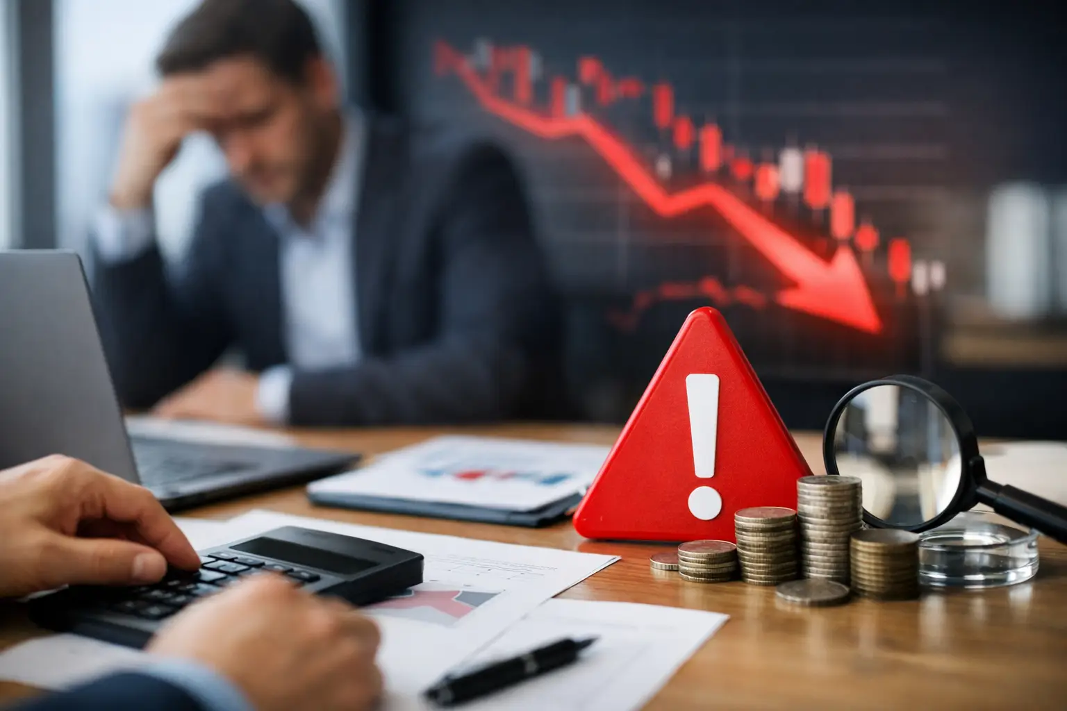 Alertas de riesgo financiero para empresas
