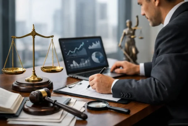 Monitoreo de riesgo legal empresarial real