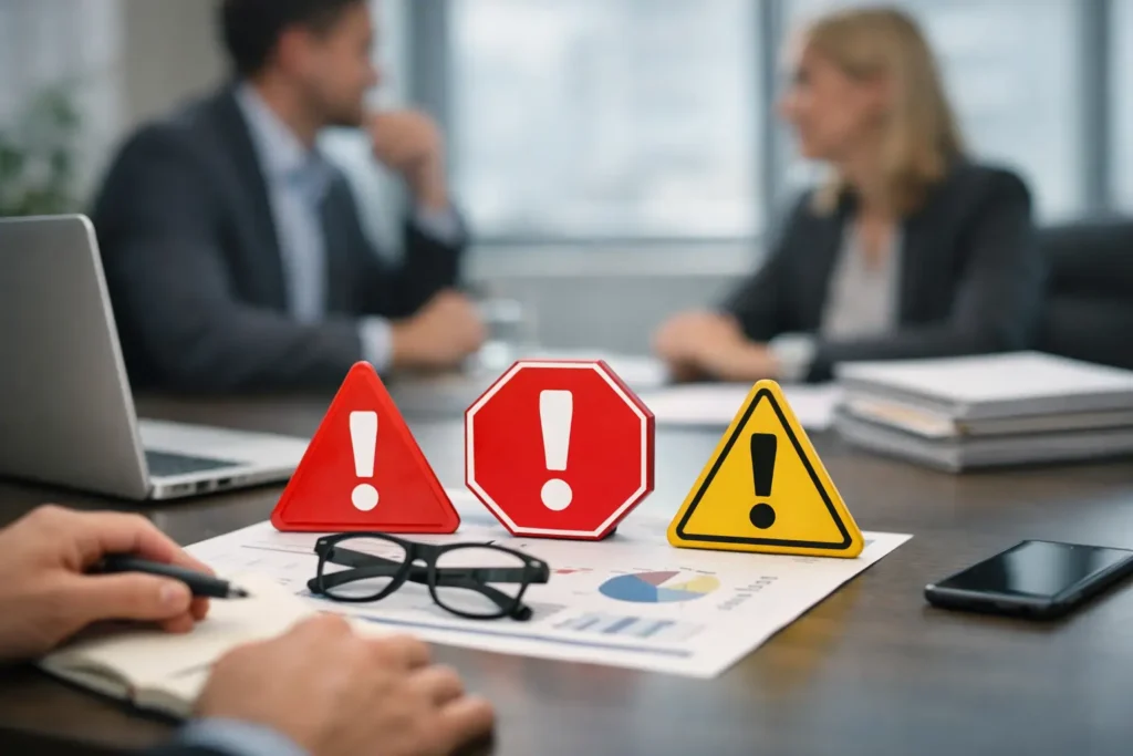 7 señales de alerta en compradores B2B que importan