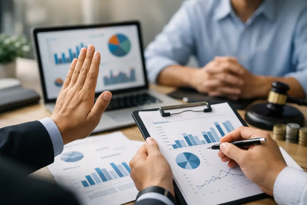 Cuándo negar crédito a un cliente B2B con datos