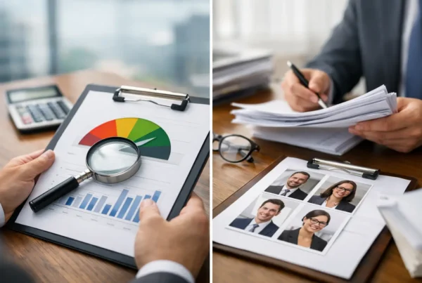 Score crediticio empresarial vs referencias