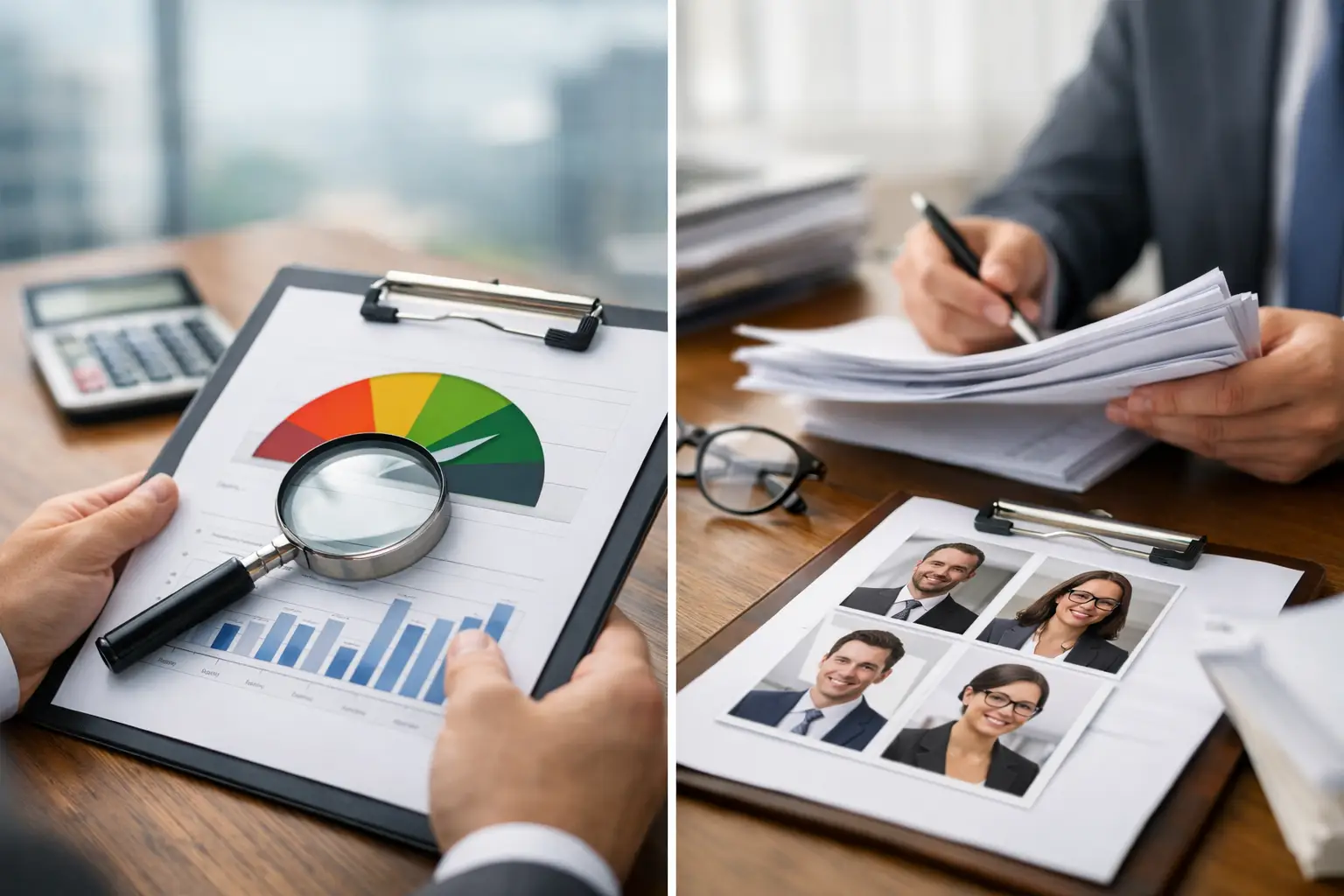 Score crediticio empresarial vs referencias