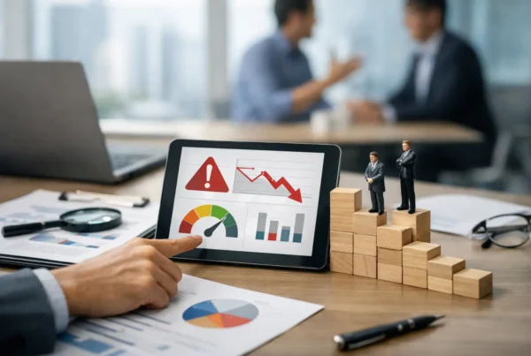 Indicadores clave de riesgo comercial B2B