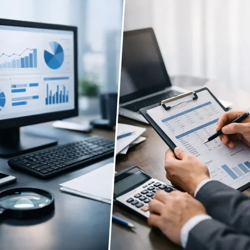 Monitoreo crediticio vs revisión manual B2B